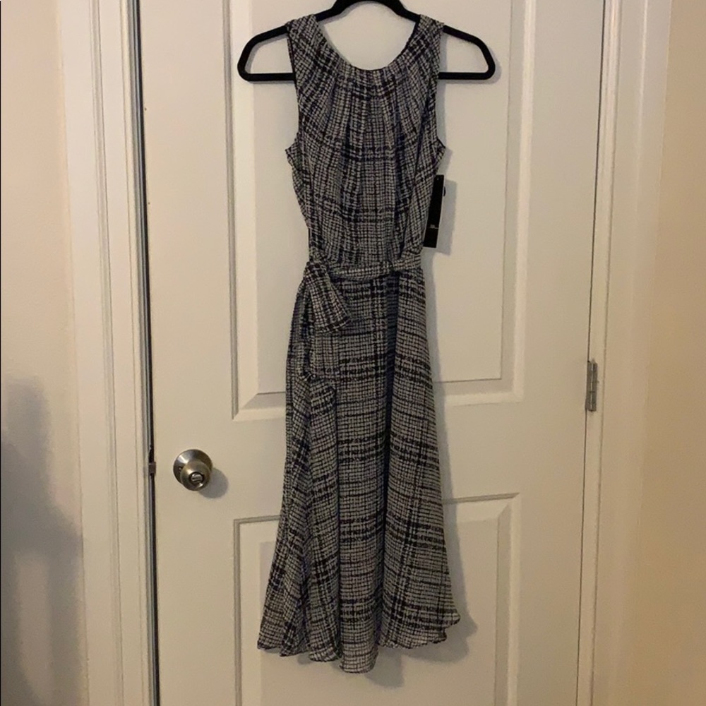 Black and white dress
